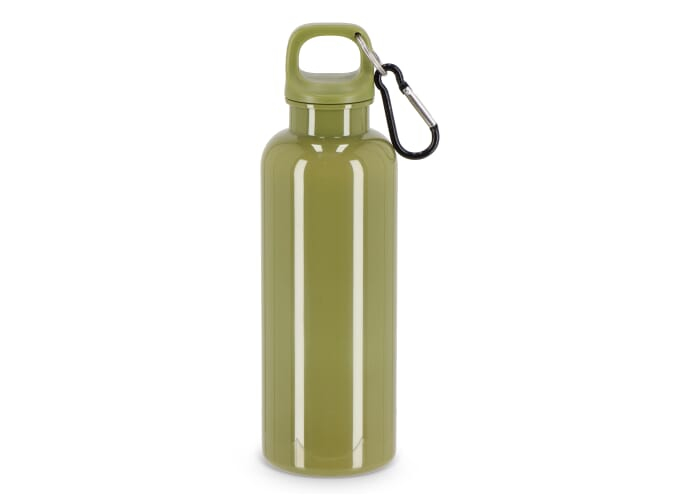 Bouteille de 500 ml en R-PET à personnaliser Nina Vert olive